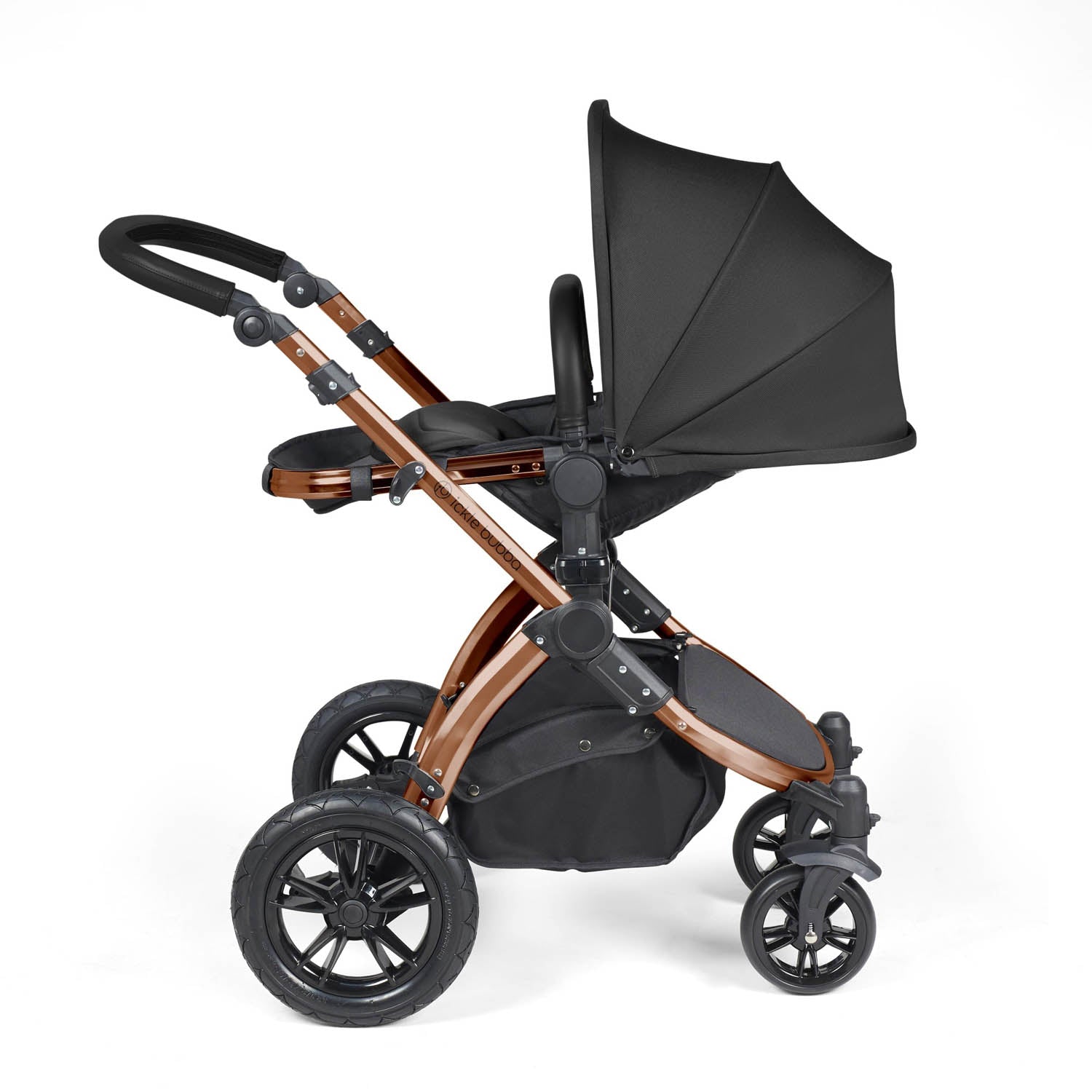 Ickle Bubba Stomp Luxe 14 Piece Nimbus 180° Spin Travel & Home Bundle - Bronze/Midnight/Black