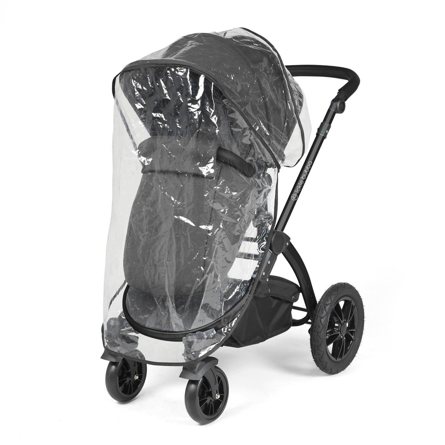 Ickle Bubba Stomp Luxe 14 Piece Nimbus 180° Spin Travel & Home Bundle - Black/Charcoal Grey/Black