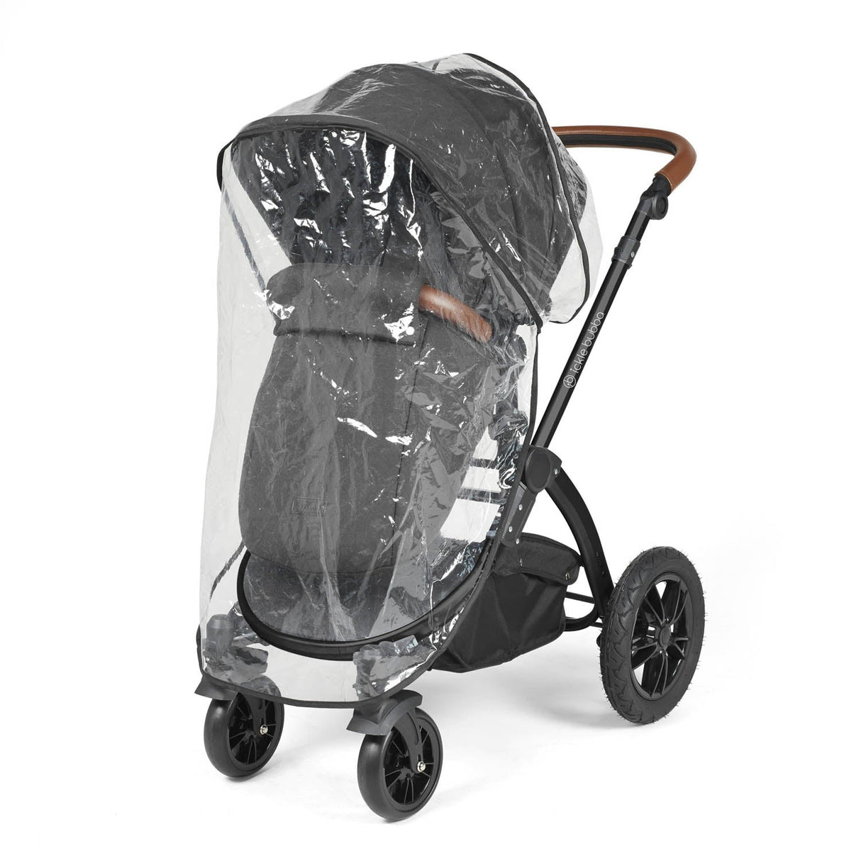 Ickle Bubba Stomp Luxe 14 Piece Nimbus 180° Spin Travel & Home Bundle - Black/Charcoal Grey/Tan
