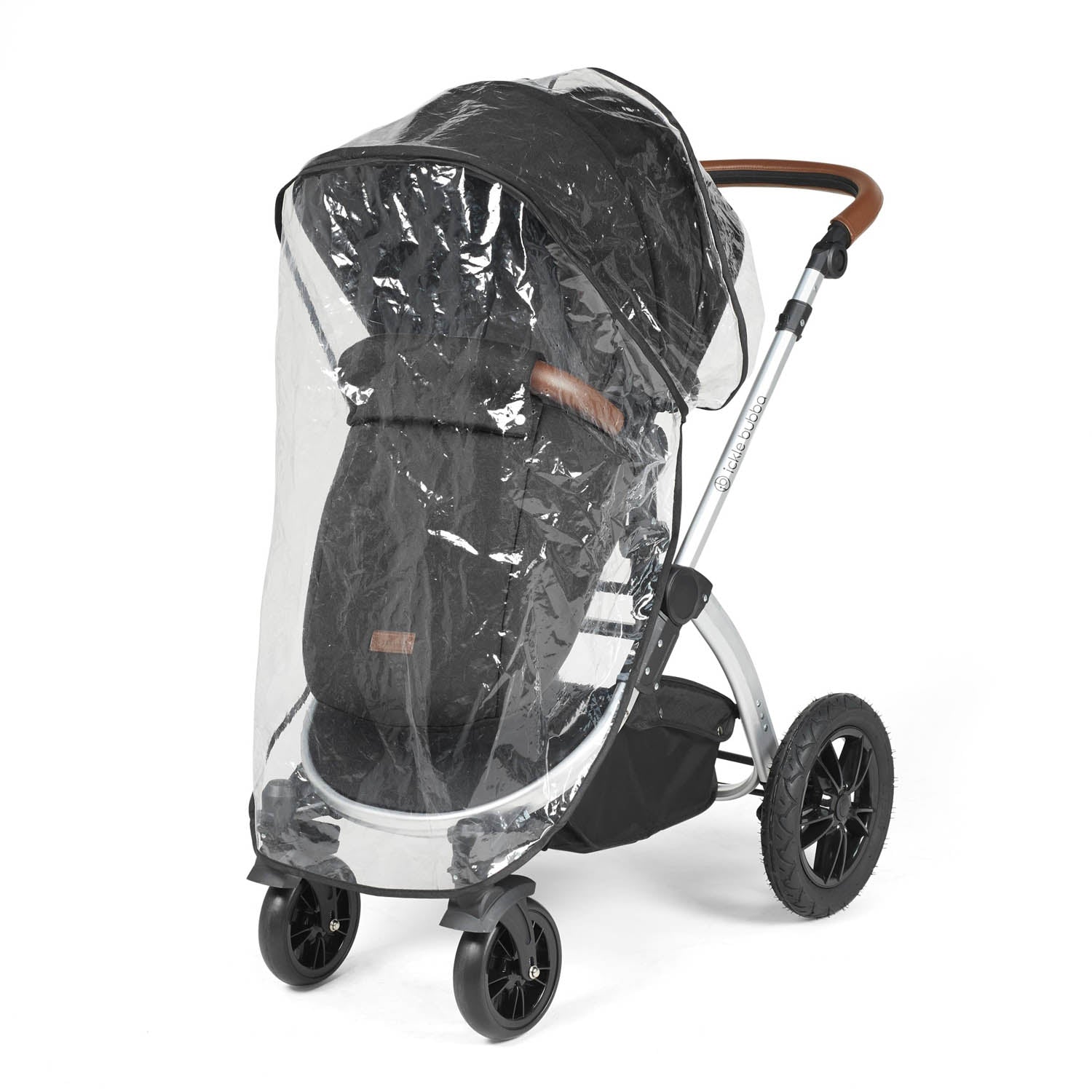 Ickle Bubba Stomp Luxe 14 Piece Nimbus 180° Spin Travel & Home Bundle - Silver/Midnight/Tan