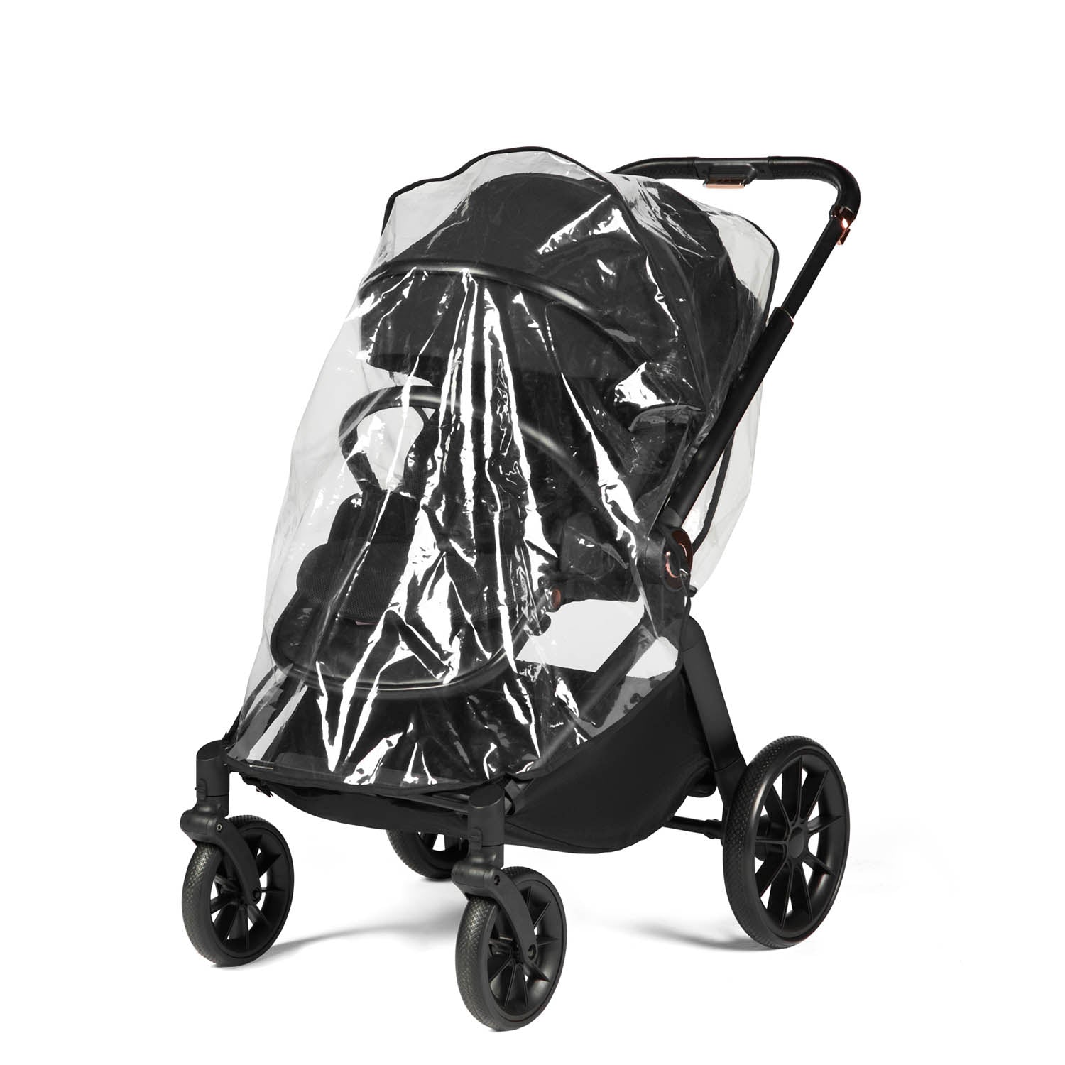 Ickle Bubba Altima 14 Piece Stratus i-Size Travel System & Base + Bubba&Me Crib - Black