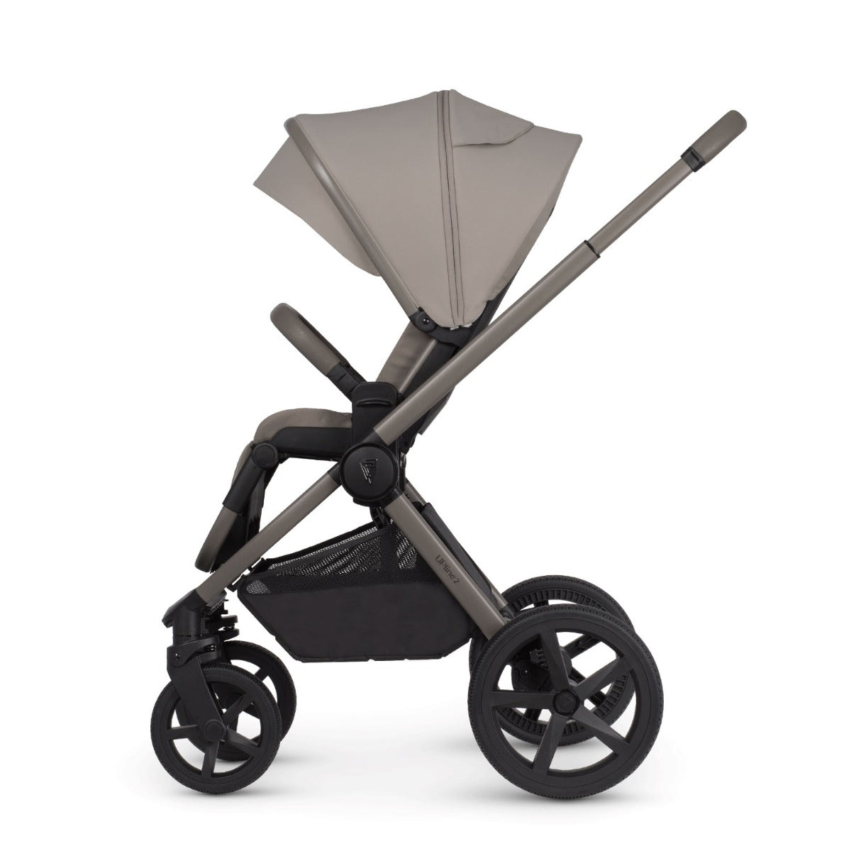 Venicci Upline 2 3-in-1 Tiago + 360 Base Travel System Bundle - Taupe