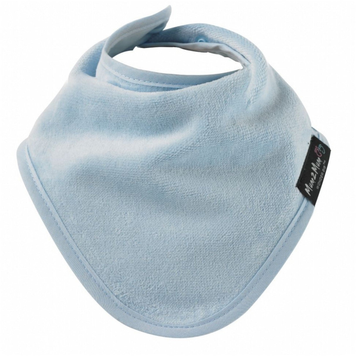 3 PACK - Mum 2 Mum Bandana Style Wonder Bibs - Denim / Baby Blue / Stone
