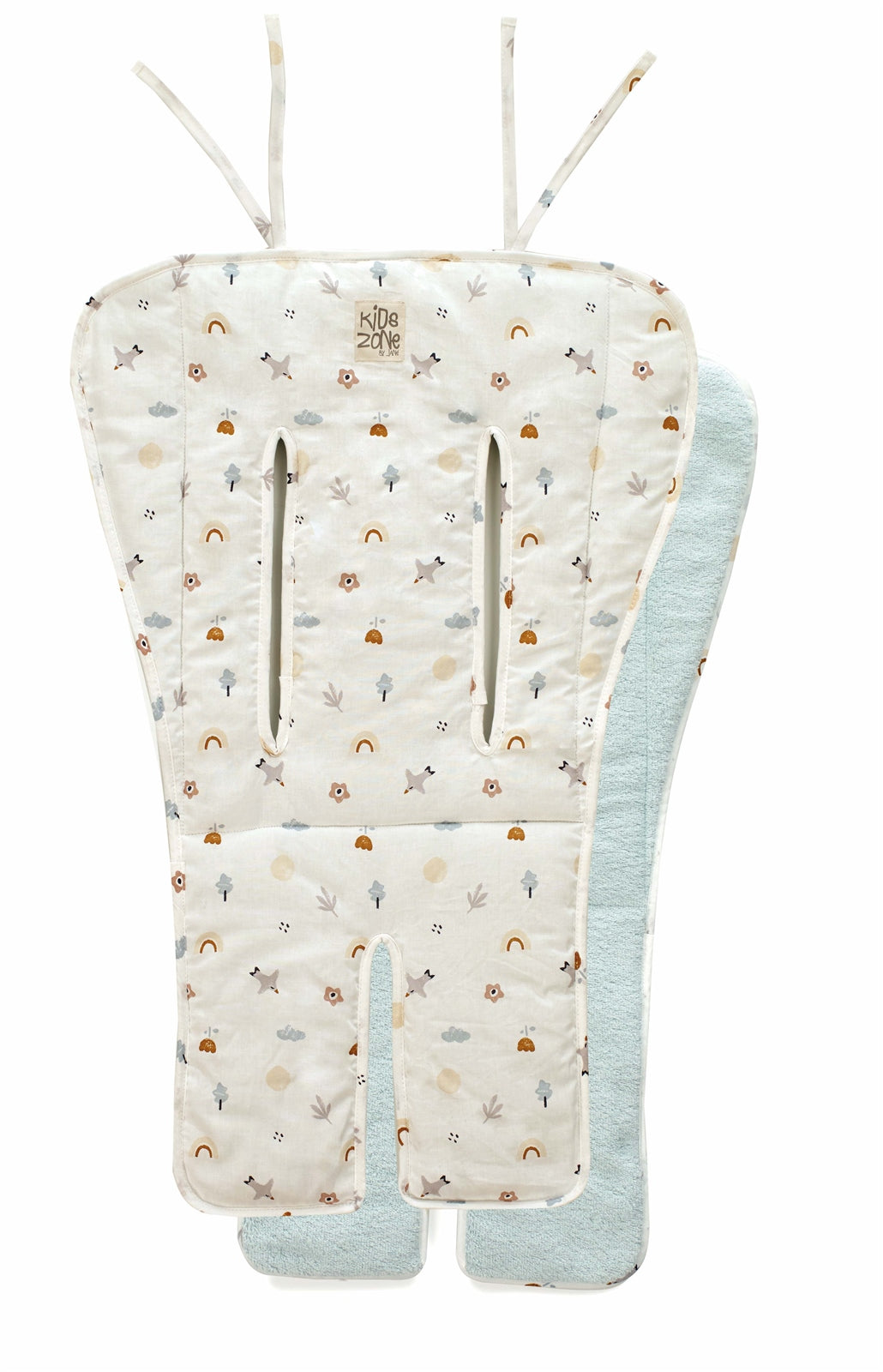 Flappy, Reversible 4in1 Seat Liner / Pad for Pushchairs, Carrycots, Rockers & Highchairs