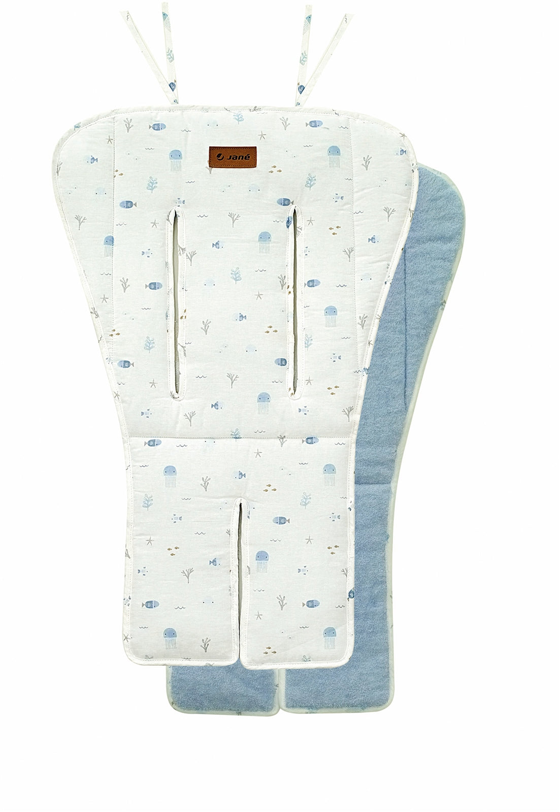 Flappy, Reversible 4in1 Seat Liner / Pad for Pushchairs, Carrycots, Rockers & Highchairs