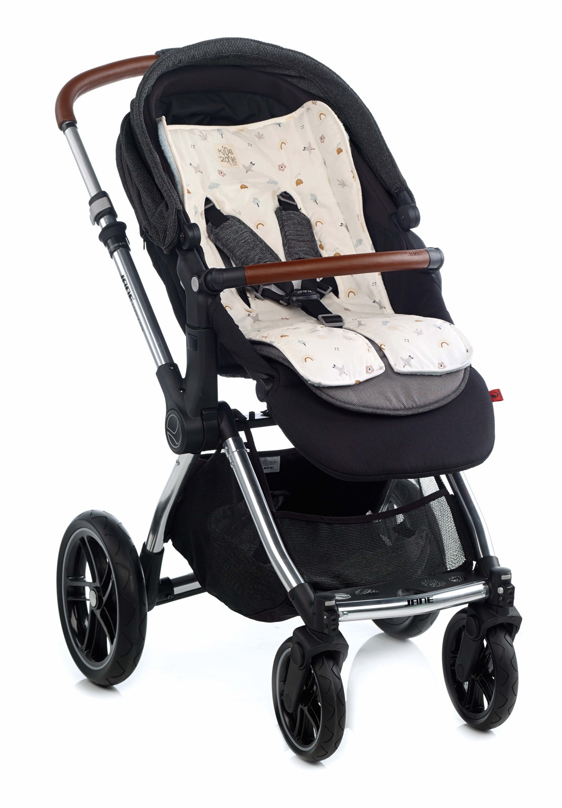 Flappy, Reversible 4in1 Seat Liner / Pad for Pushchairs, Carrycots, Rockers & Highchairs