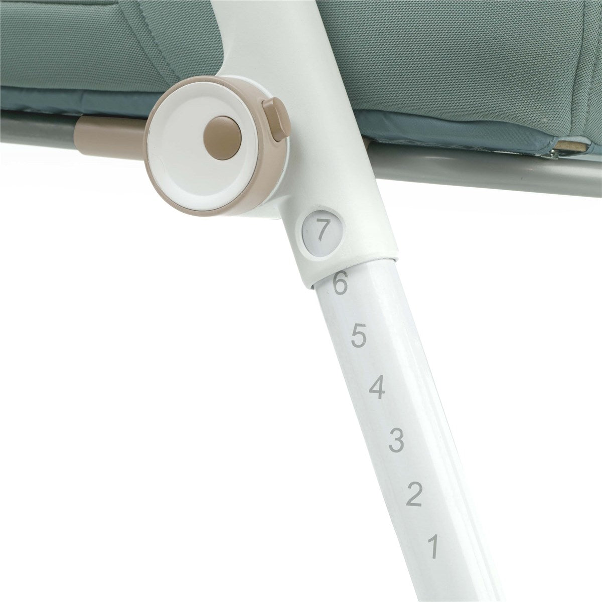 Jane Baby Side Crib + 4 Piece Bedding Set & Safety Mattress, Sesame