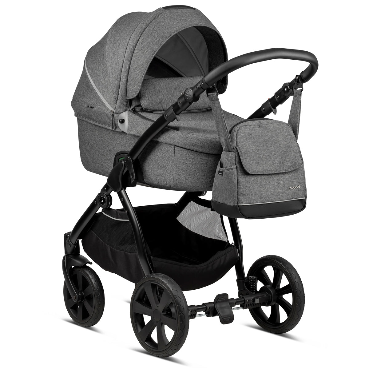 Noordi Fjordi 3in1 Travel System & Nursery Bundle, Dark Grey