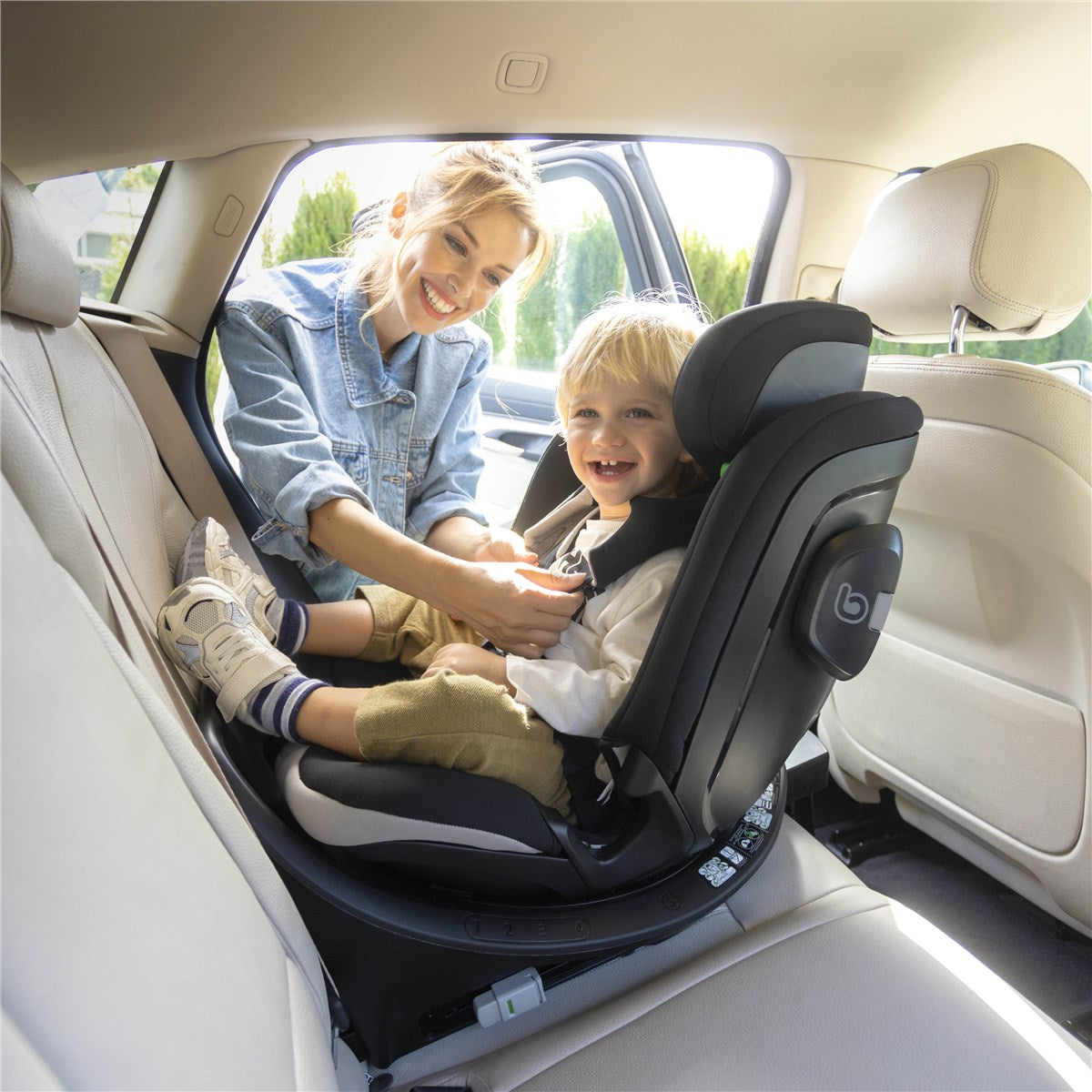 Be Cool Wagon All-Stages 360 Rotating i-Size Car Seat 40-150cm , 0-12 Years