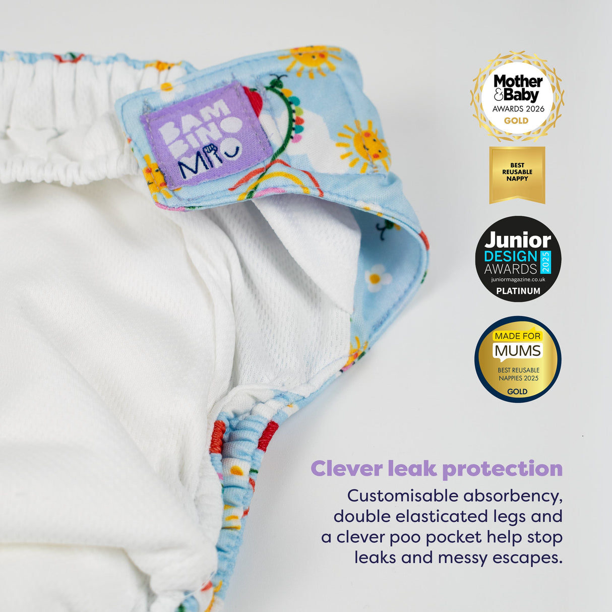 Revolutionary Reusable Nappy in Happy Days