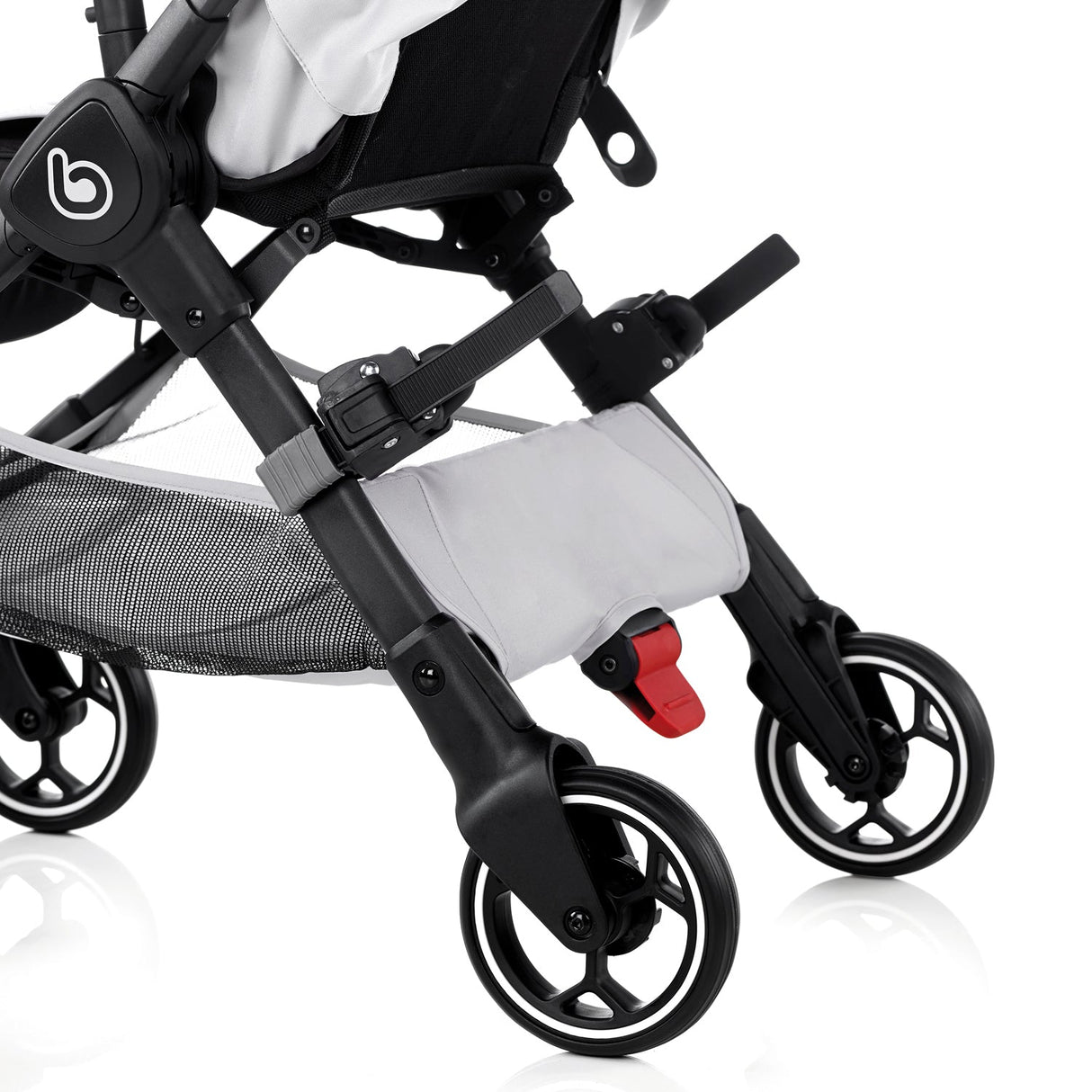 Be Cool Skate Universal Buggy Platform + Seat Unit – Seated or Standing Ride-On Board for Second Child