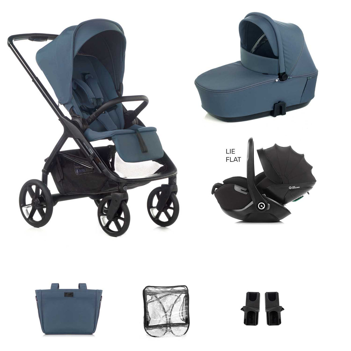 Jane Keep Trio Kombibaby 360 Lie-Flat Car Seat Travel System