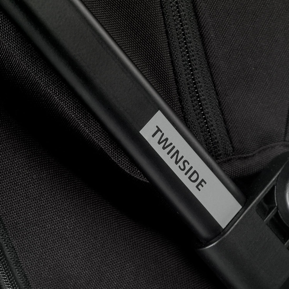 Twinside Twin Stroller + 1 Smart Carrycot, Coal