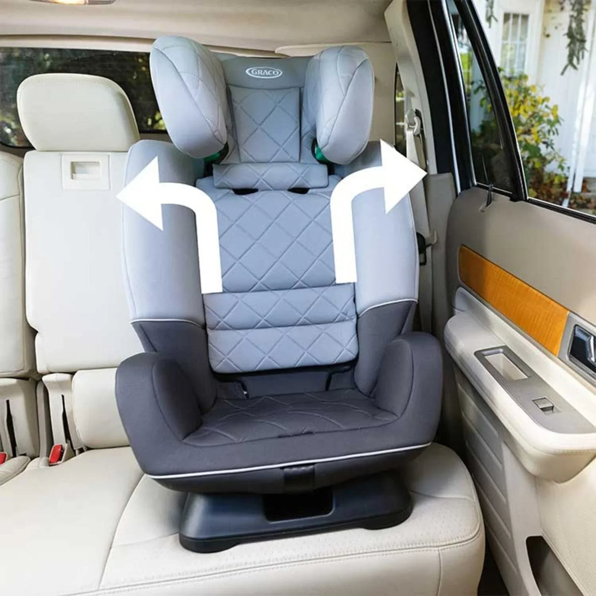 Graco SlimFit R129 i-Size Car Seat - Iron