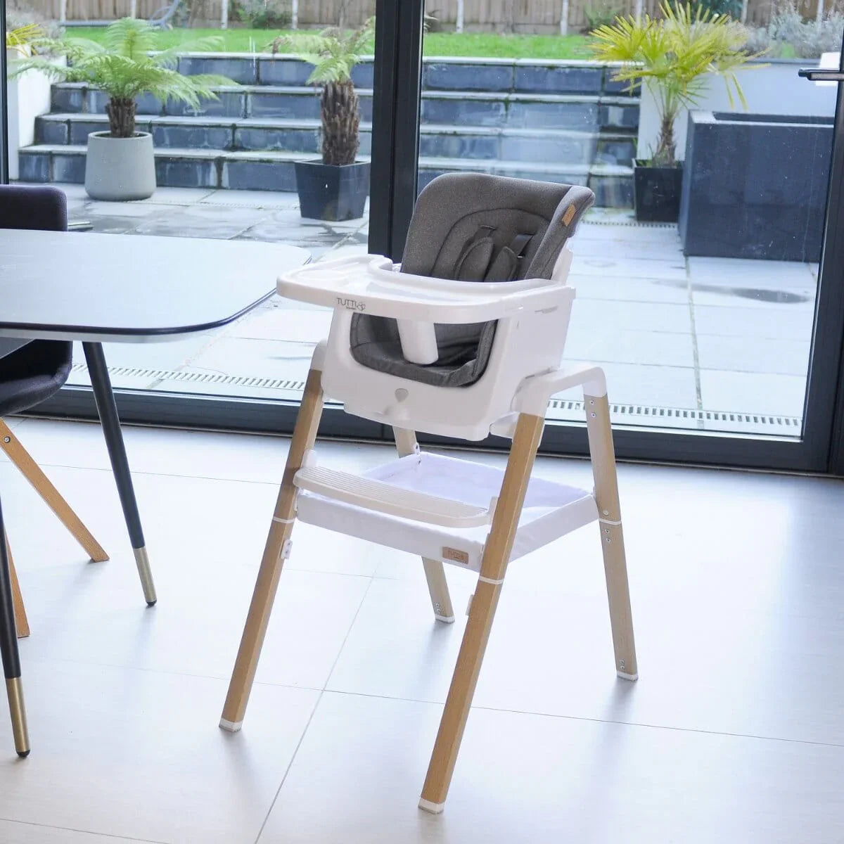 Tutti Bambini Nova Evolutionary Highchair - White/Oak