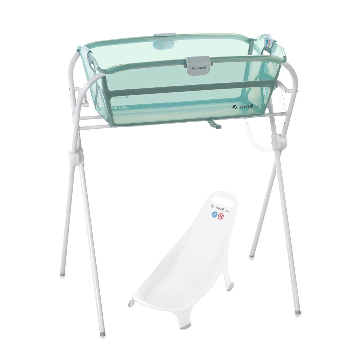 Jane Oasis Foldable Baby Bath & Stand Bundle
