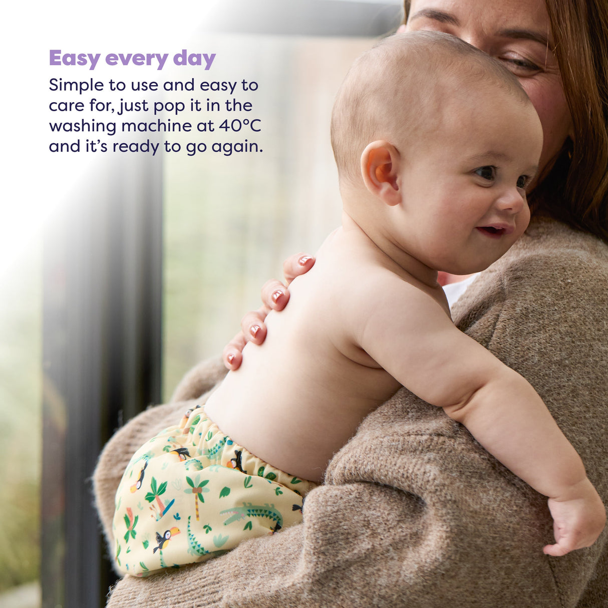Revolutionary Reusable Nappy in River Rascals