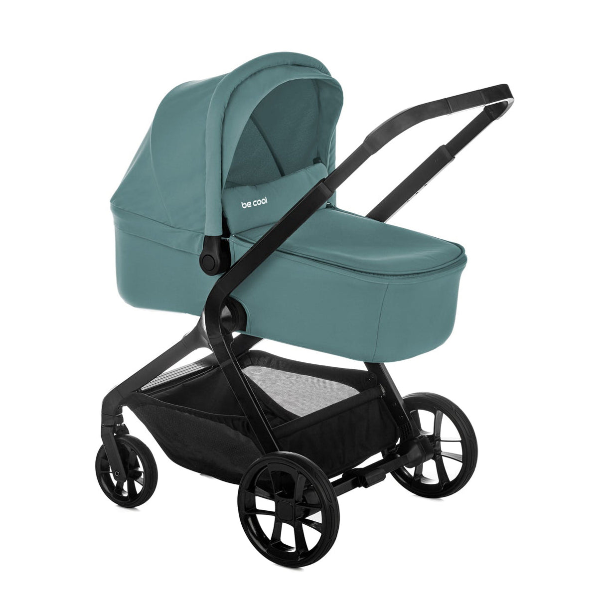 Be Cool Kombo Trio: Pushchair + Carrycot + i-Size Travel Baby Carrier, Be Teal