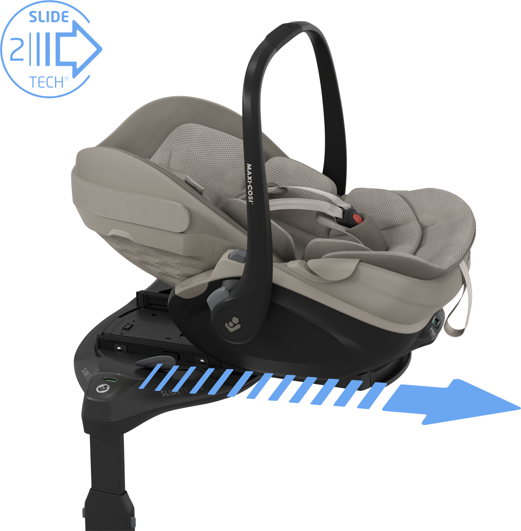 Maxi-Cosi Pebble Slide Pro & Familyfix Slide Pro - Sapphire Sand