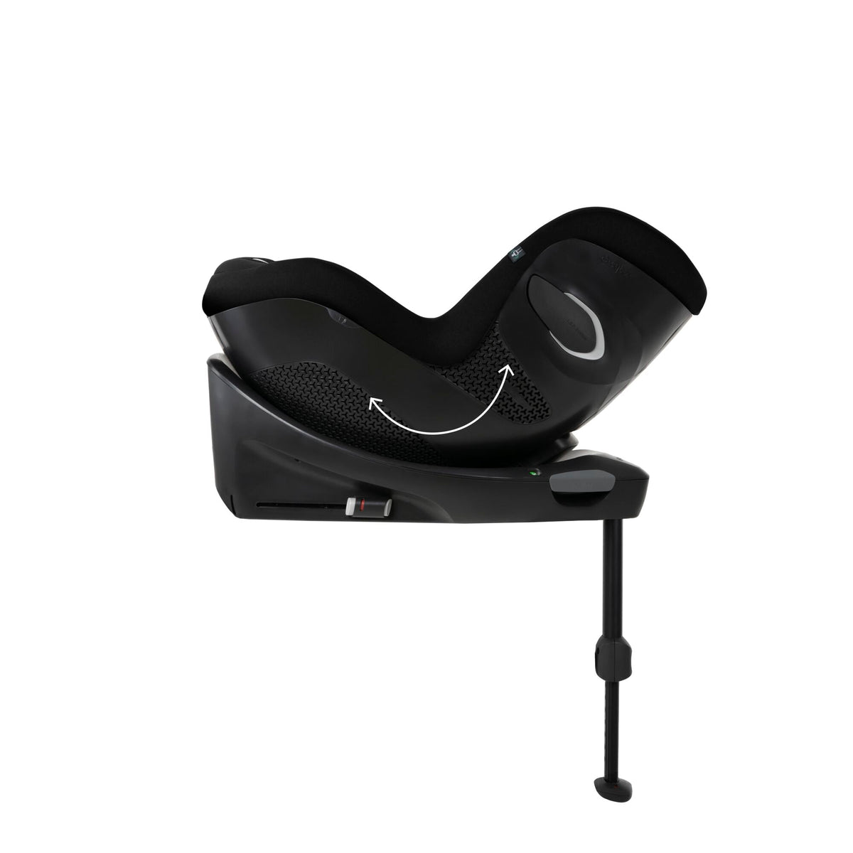 CYBEX Sirona Gi i-Size PLUS 360° Rotating ISOFIX Toddler Car Seat - Moon Black