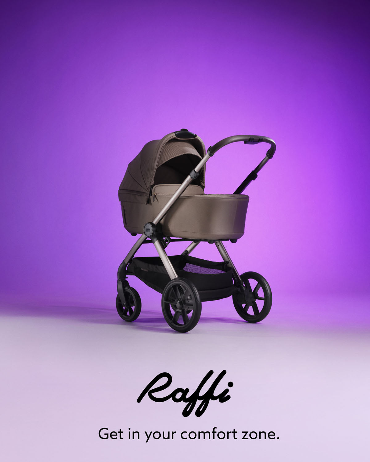 Bababing 16pc Raffi MK11 Home & Travel System Bundle with Spin Car Seat & Base - Minky