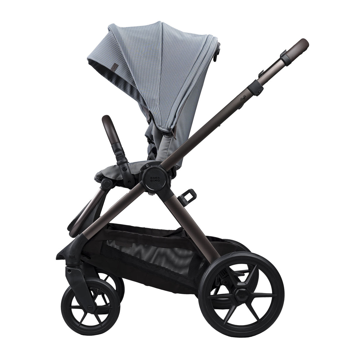 Bababing 16pc Raffi MK11 Home & Travel System Bundle with Spin Car Seat & Base - Duck Egg