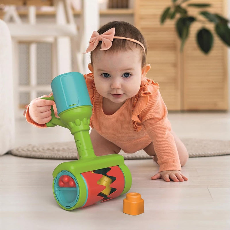 Clementoni Soft Clemmy Sensory Soft Block Roller Vacuum