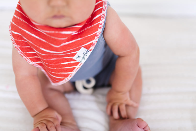 Copper Pearl Bibs Nautical 4Pk