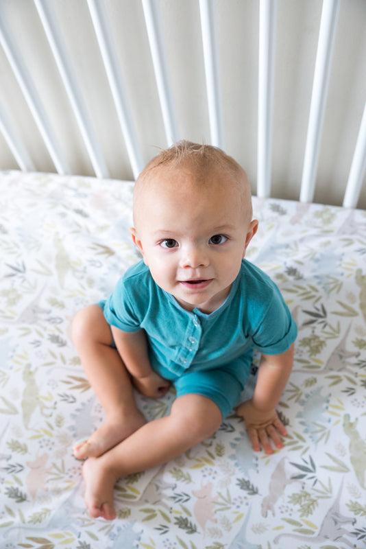 Copper Pearl Premium Elasticised Cot Sheet Rex