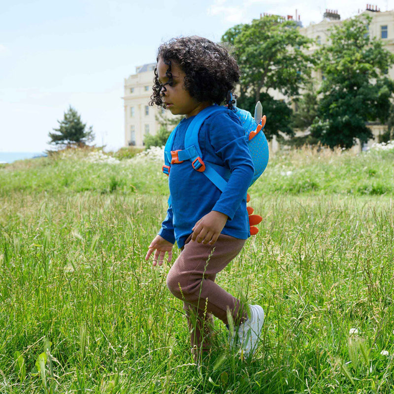 LittleLife Toddler Backpack With Rein Triceratops