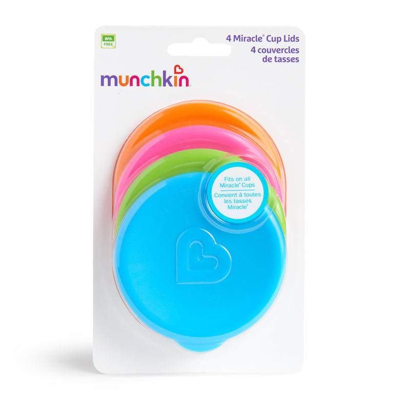 Munchkin Miracle Cup Lids 4Pk