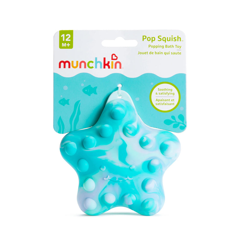 Munchkin Pop Squish™ Popping Bath Toy - Starfish