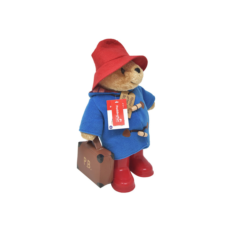 Paddington Bear with Boots and Case 34cm