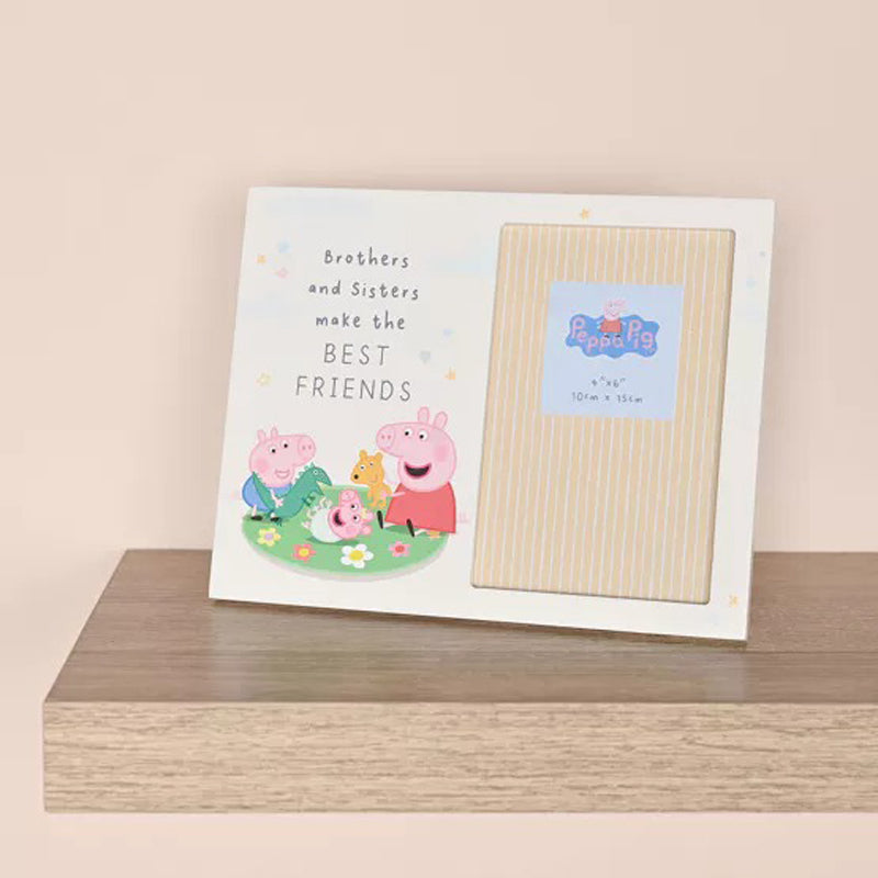 Peppa Pig Brothers & Sisters Photo Frame
