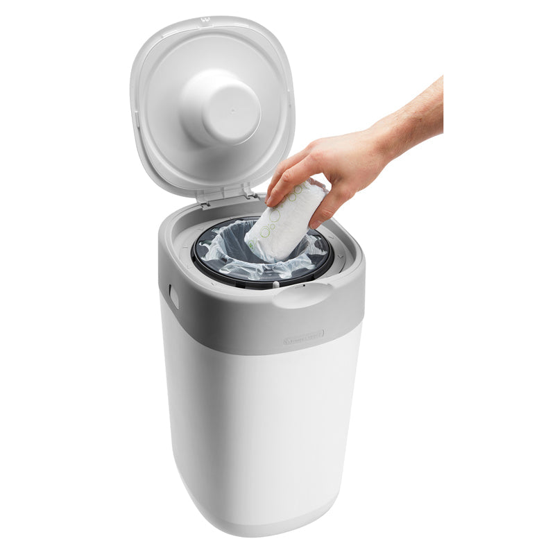 Tommee Tippee Twist & Click Nappy Disposal Tub White