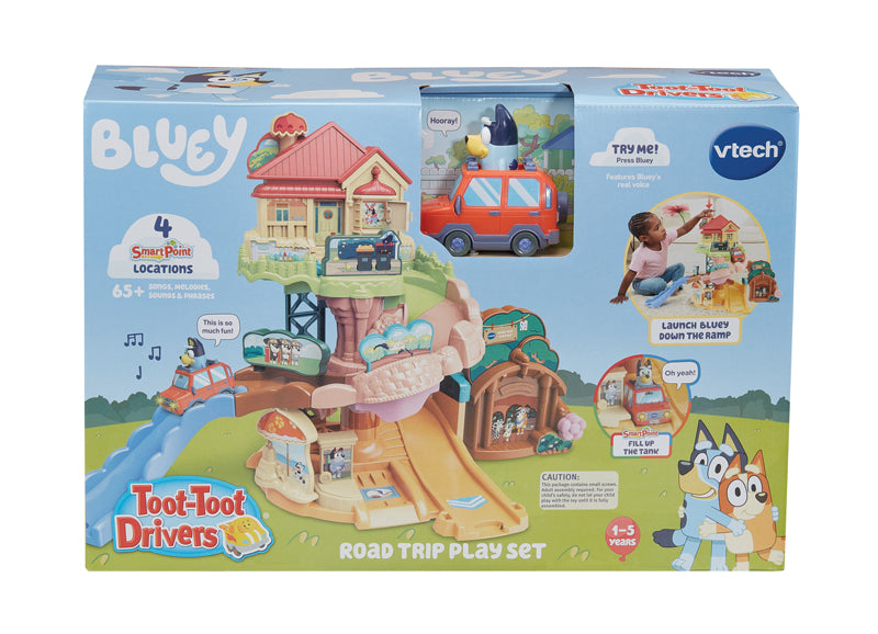 VTech Toot-Toot DriversĀ® Bluey Road Trip Play Set