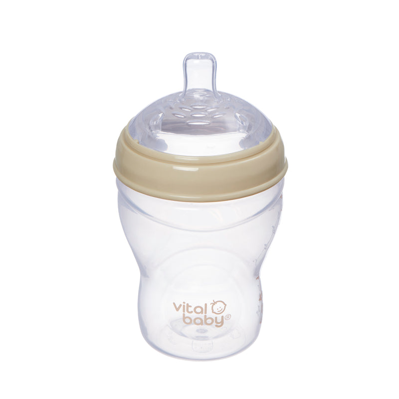 Vital Baby Nurture Breast Like Bottle 240ml 2Pk