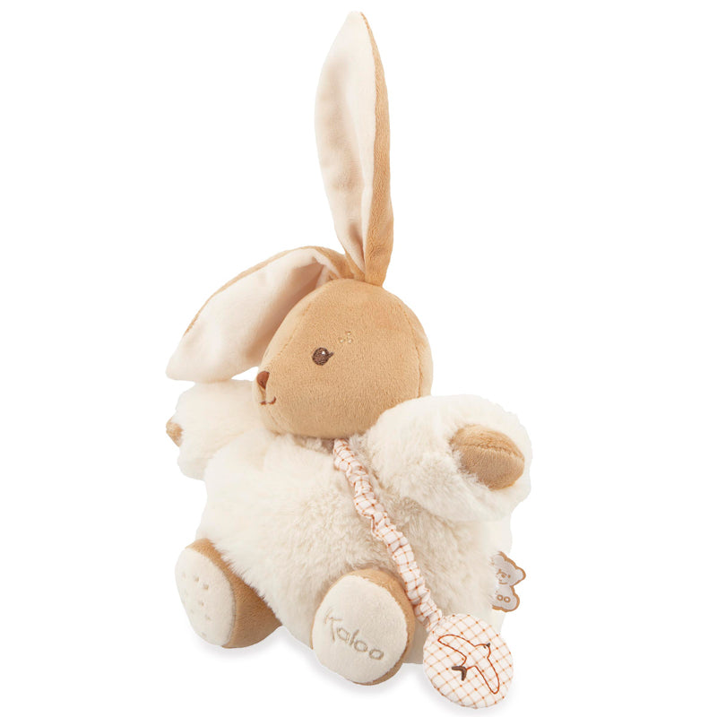 Kaloo Intemporel Chubby Rabbit Cream Musical 17cm