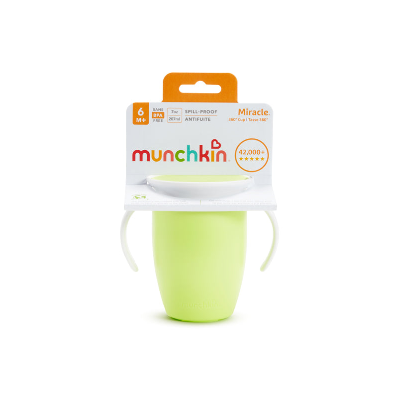 Munchkin Miracle Trainer Cup 7Oz - Green