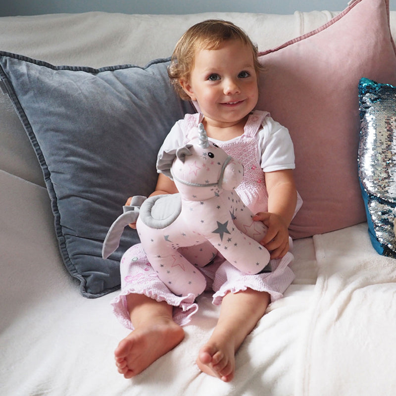 Little Bird Told Me Celeste Unicorn Pull Along
