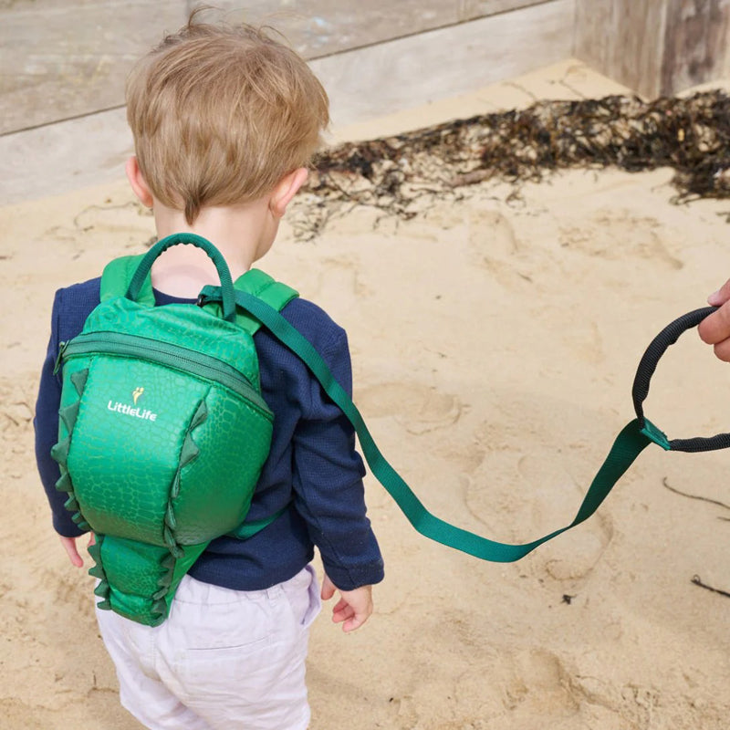 LittleLife Toddler Backpack With Rein Crocodile