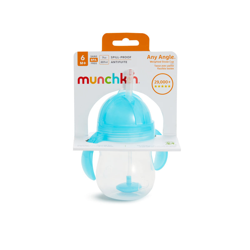 Munchkin Click Lock Tip & Sip Cup 7Oz - Blue