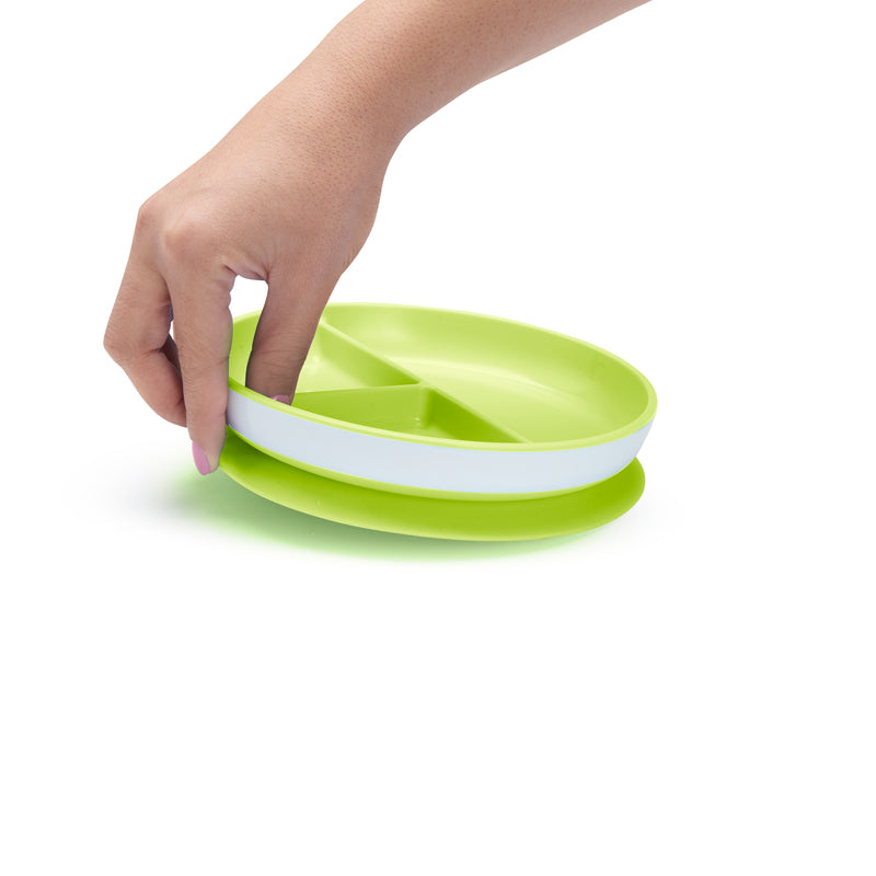 Munchkin Suction Plate Blue 2Pk