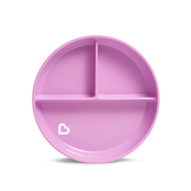 Munchkin Suction Plate Pink 2Pk
