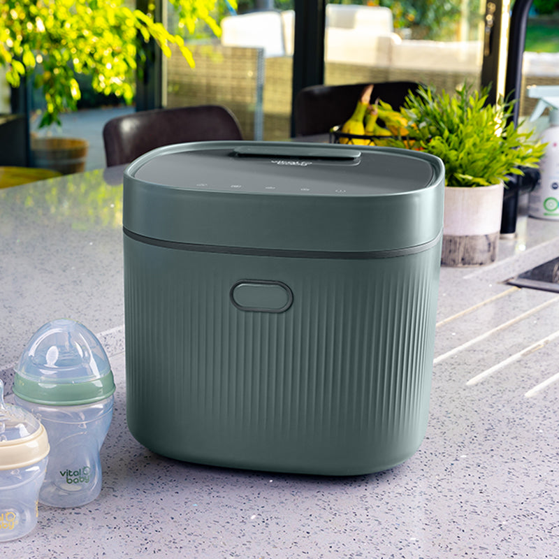 Vital Baby Nurture Advanced Pro UV Steriliser & Dryer Olive Green