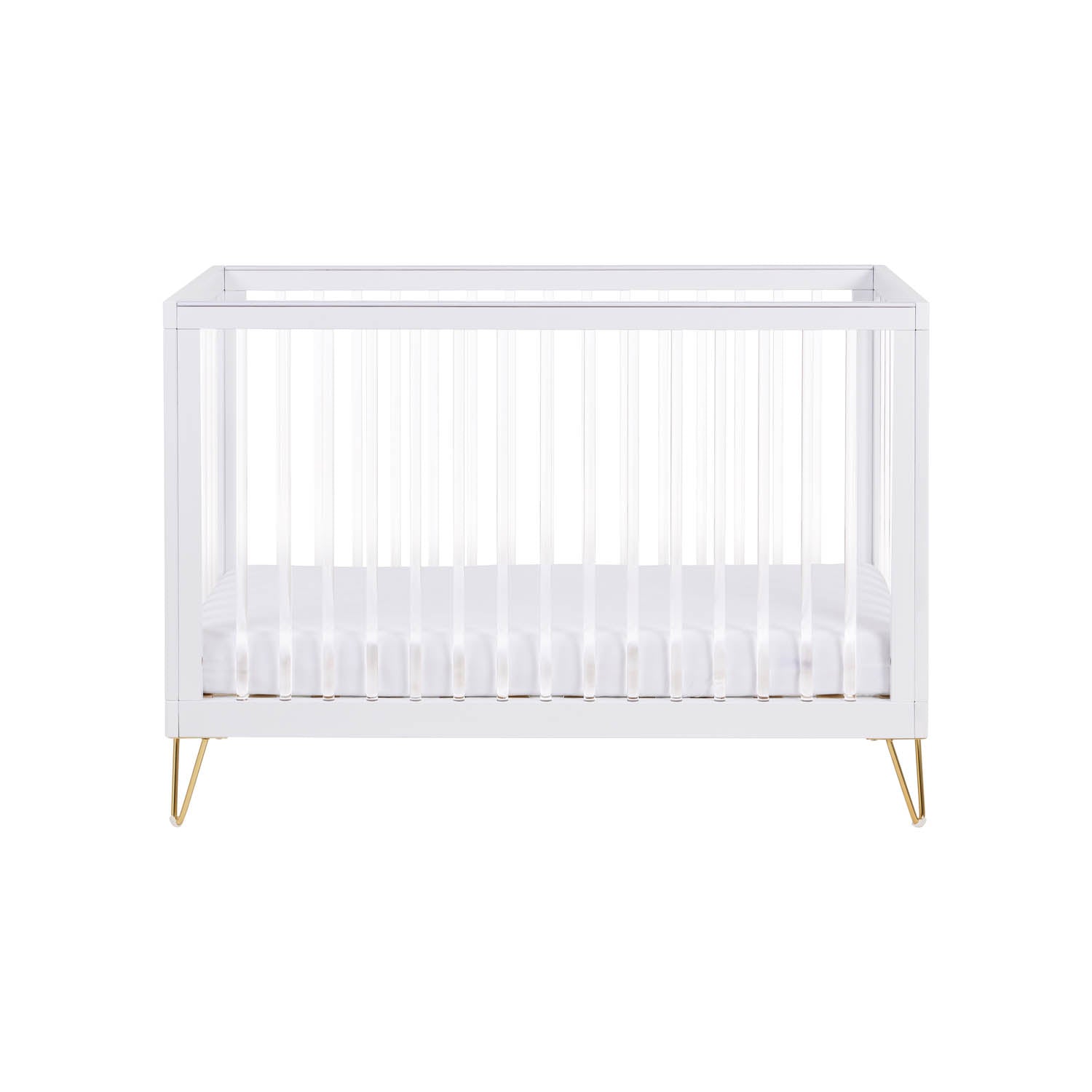 Babymore Kimi Cot Bed - Acrylic