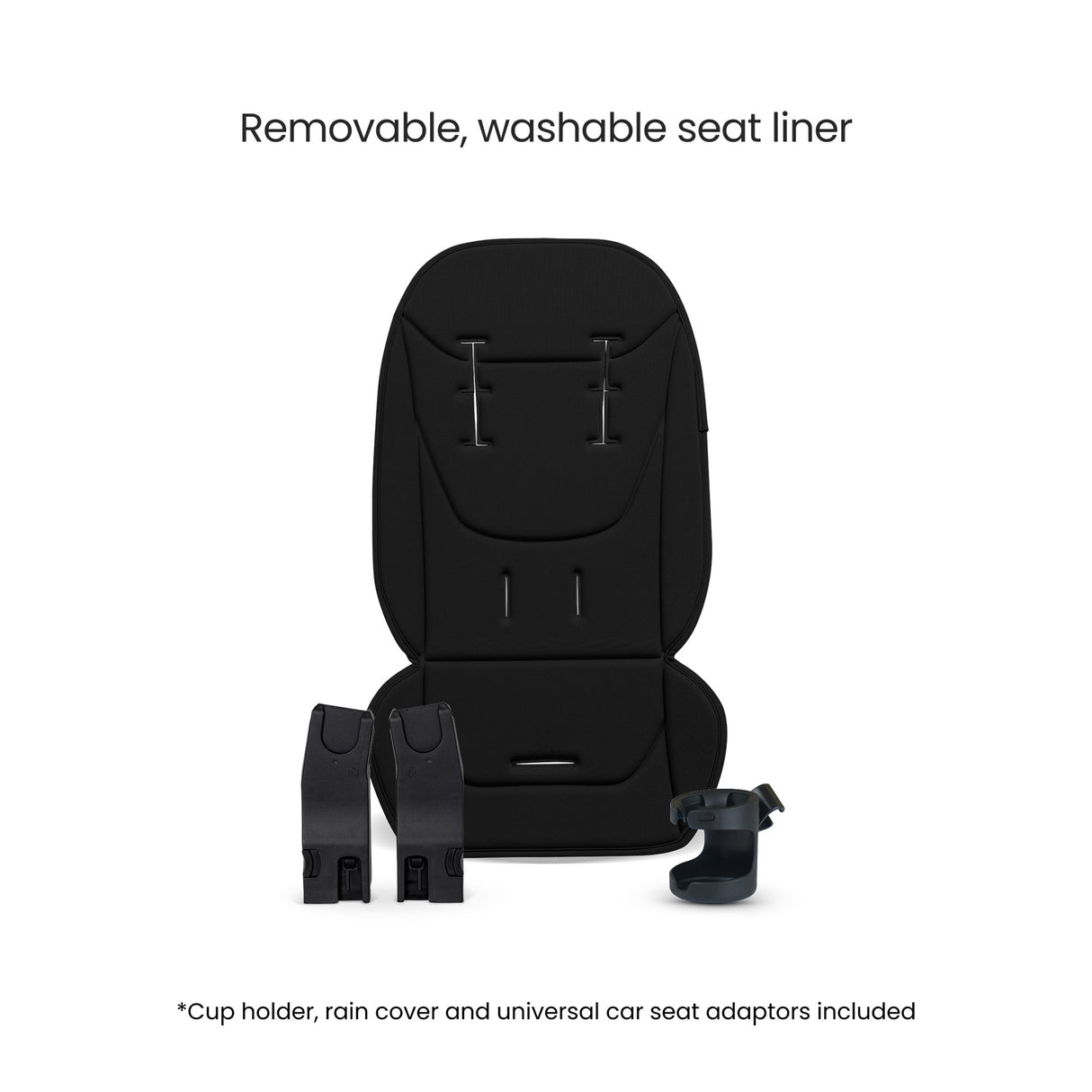 Silver Cross Breez Accessory Bundle - Onyx