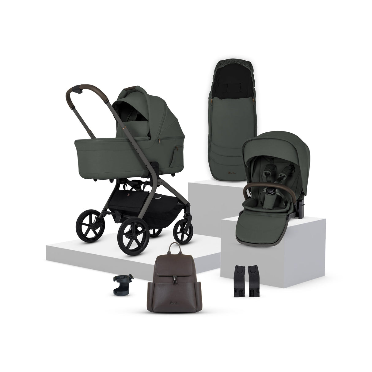 Silver Cross Breez Accessory Bundle - Pewter