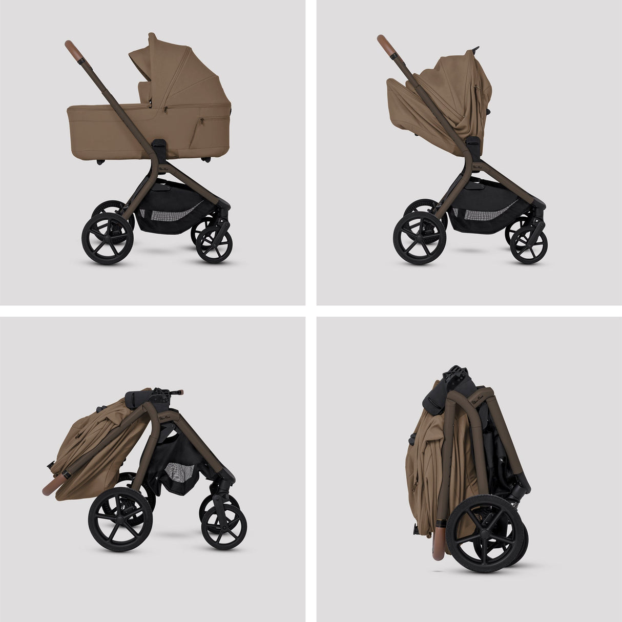 Silver Cross Breez Ultimate Cybex Cloud T & 360 Base Bundle - Maple