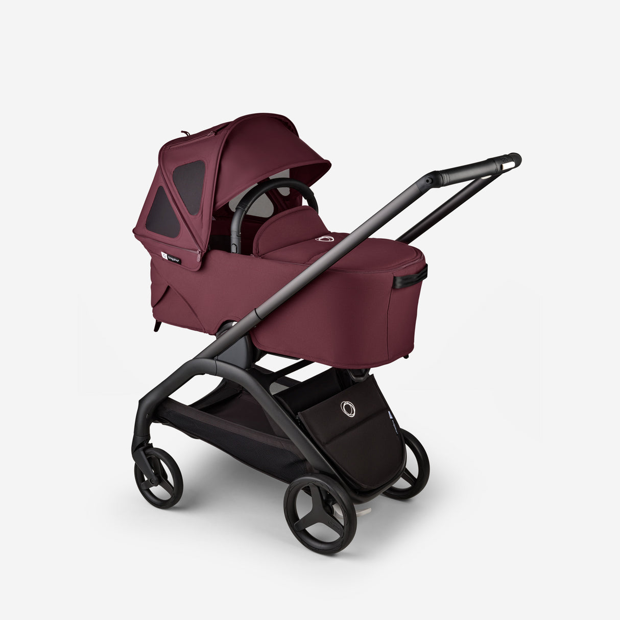 Bugaboo Dragonfly Breezy Sun Canopy - Dark Cherry